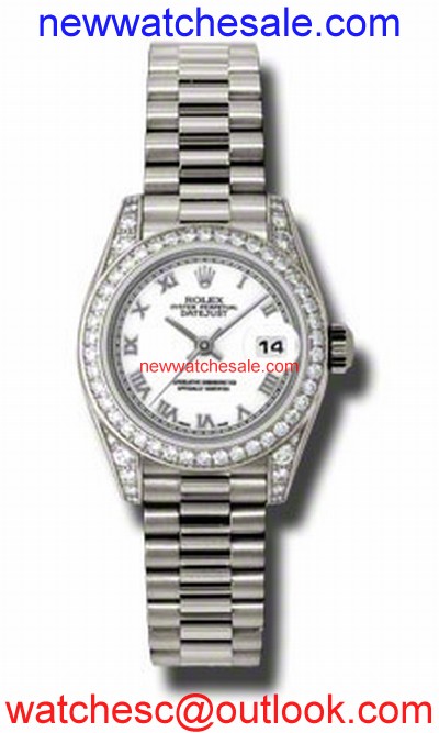 Rolex Lady Datejust 179159WRP White