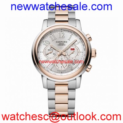 Chopard 158511-6001 18 Carat Rose Gold and Stainless Steel