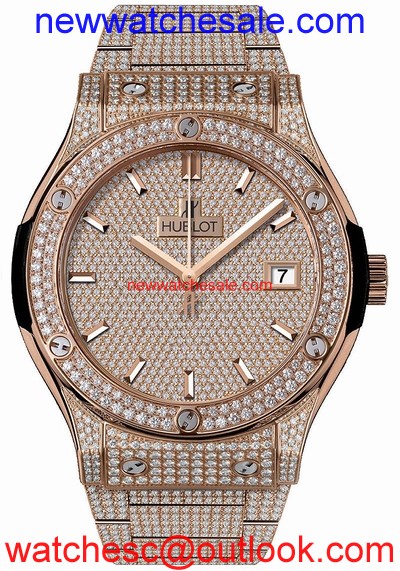 Hublot Classic Fusion 511.OX.9010.OX.3704 Diamond Pave