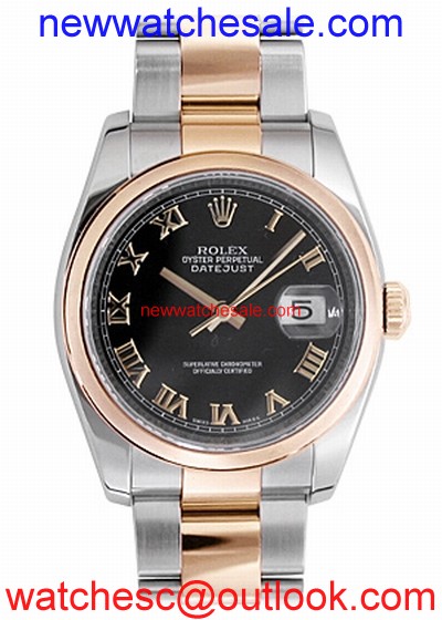 Rolex Datejust 116201BKRO Mens
