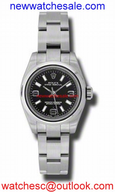 Rolex Oyster Perpetual No Date 176200BKSAO Black
