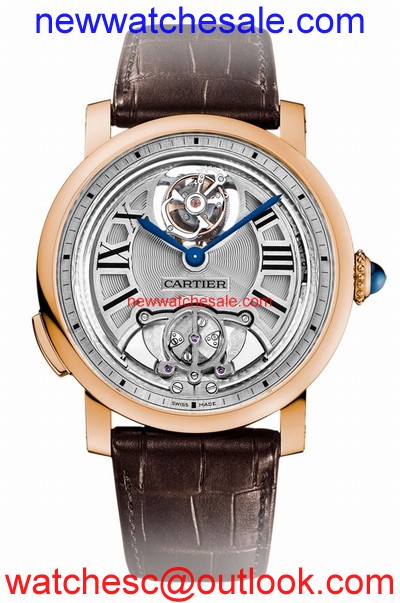 Cartier Rotonde de Cartier W1556229 Silver White galvanized Guilloche