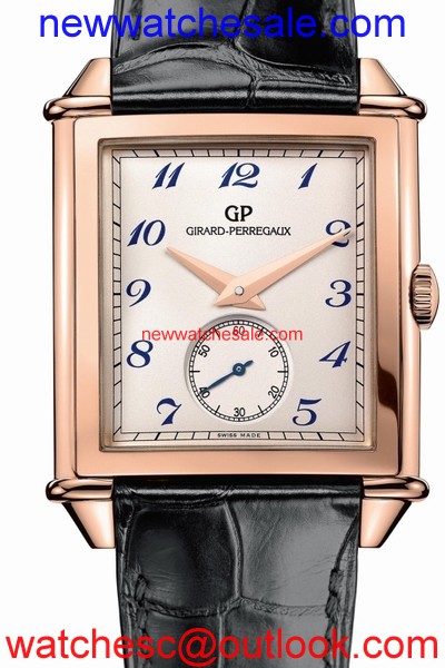 Girard Perregaux Vintage 25880-52-721-BB6A 18k Pink Gold
