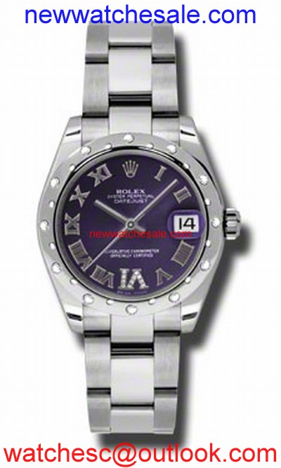 Rolex Datejust 178344PURDO Purple