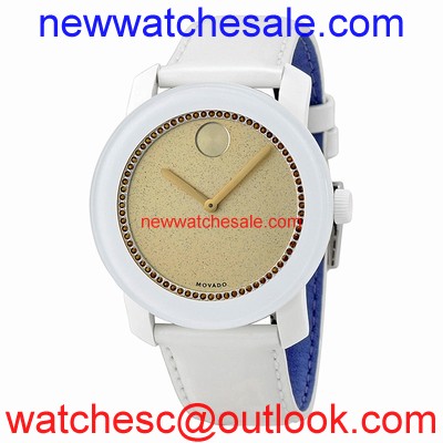 Movado Bold 3600220 Gold Crystal set with Crystals