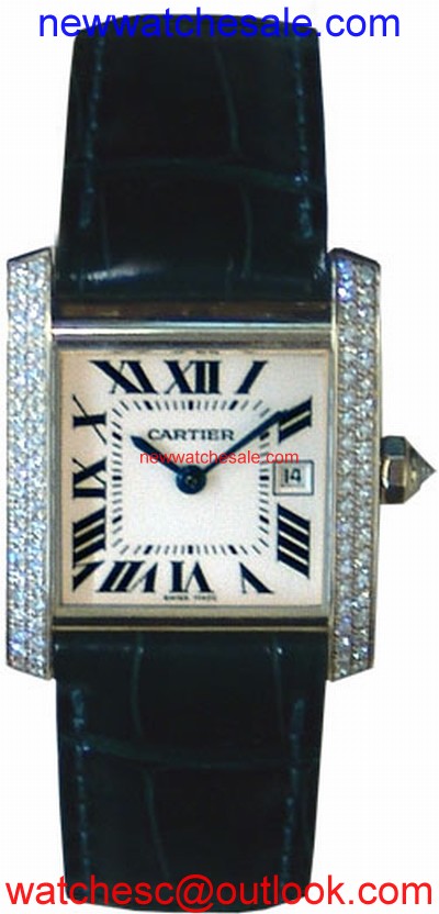 Cartier Tank WE101751 18kt White Gold
