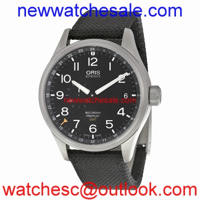 Oris 748-7710-4164BLKFS Stainless Steel