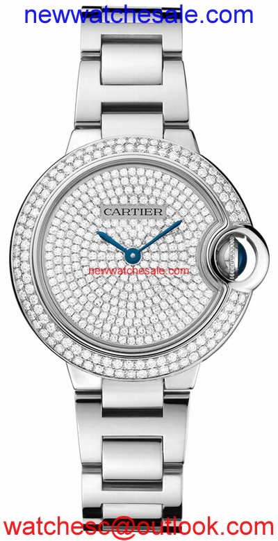 Cartier Ballon Bleu de Cartier WE902048 Diamond Pave