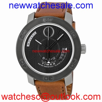 Movado Bold 3600361 Black Honeycomb-Textured
