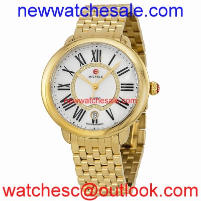 Michele Serein MWW21B000017 Gold-tone Stainless Steel