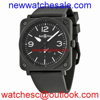 Bell and Ross Aviation BRS-BL-CEM Black