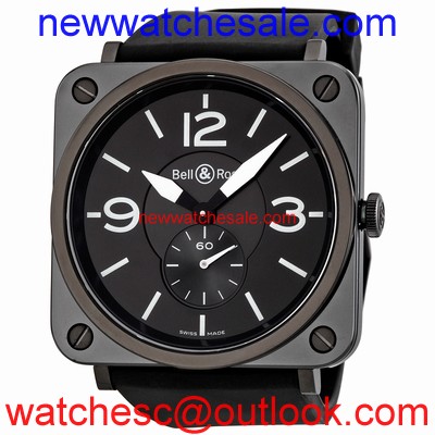 Bell and Ross Aviation BRS-BLC-MAT/SRB Black