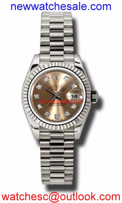 Rolex Datejust 179179PDP Ladies