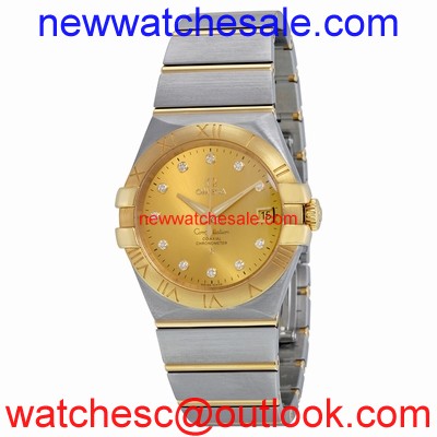 Omega Constellation 123.20.35.20.58.001 Champagne