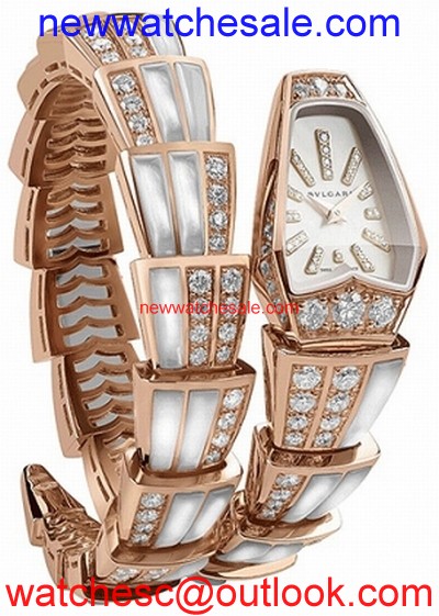 Bvlgari Serpenti Jewellery 102124 White Mother-of-Pearl