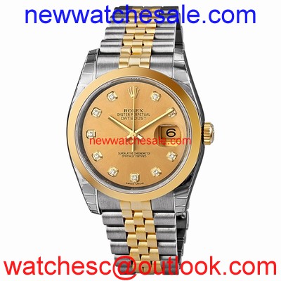 Rolex Datejust 116203CDJ Stainless Steel and 18kt Yellow Gold