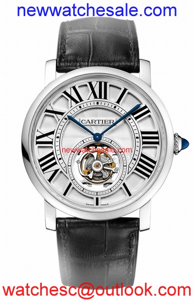 Cartier Rotonde de Cartier W1556216 Silvered open-work