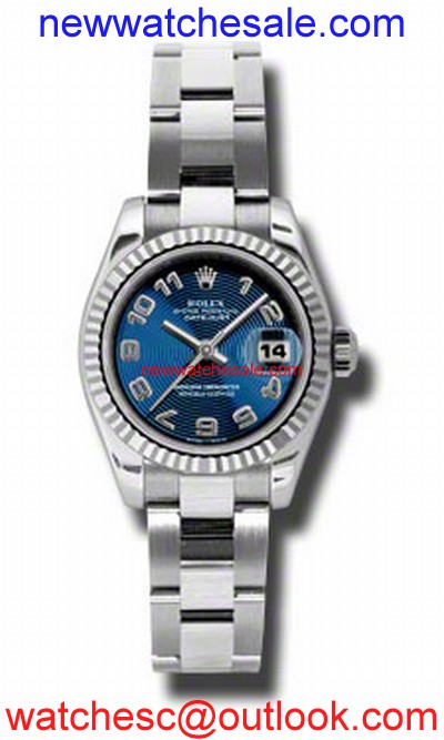 Rolex Datejust 179174BLCAO Stainless Steel