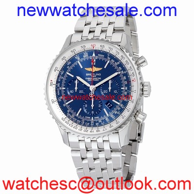 Breitling AB012721-C889SS Aurora blue