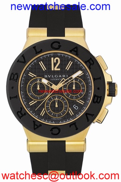 Bvlgari Diagono DG42BGVDCH 18kt Yellow Gold