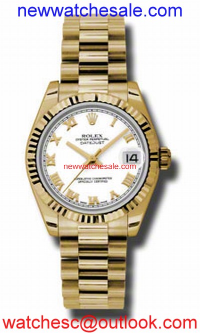 Rolex Datejust 178278WRP 18kt Yellow Gold