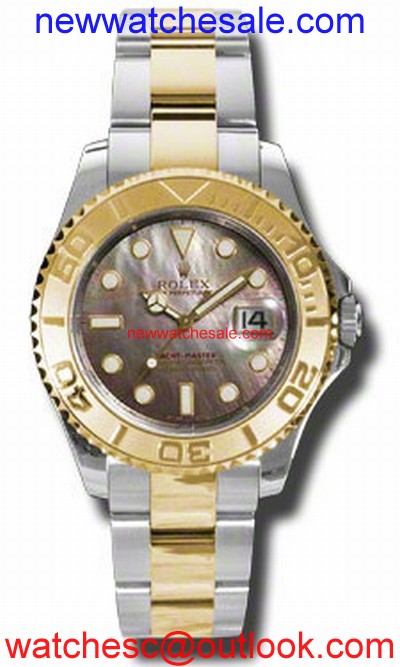 Rolex Yacht-Master 168623BMSO Black Mother of Pearl