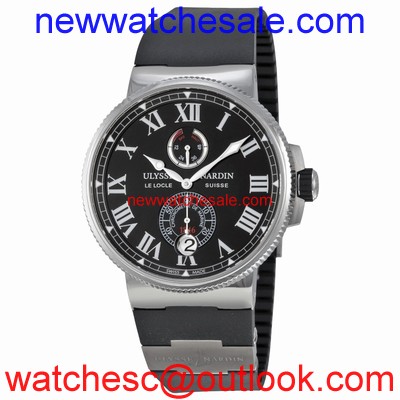 Ulysse Nardin Marine Chronometer 1183-122-3/42 V2 Black