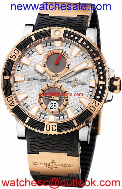 Ulysse Nardin 265-90-3/91 Silver With Wave Design