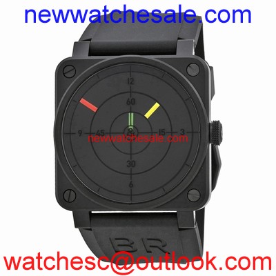 Bell and Ross Aviation BR0392-RADAR Black PVD Steel