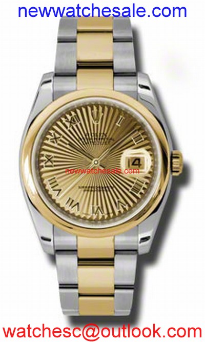 Rolex Datejust 116203CSBRO Champagne