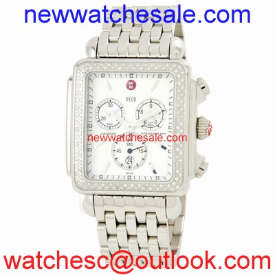 Michele MWW06J000008 Silver with Mother of Pearl sub-dials