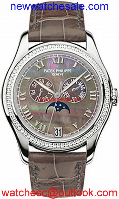 Patek Philippe Complications 4936G-001 Black Mother of Pearl