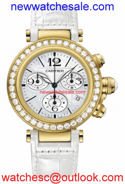 Cartier Pasha de Cartier WJ130009 18kt Yellow Gold