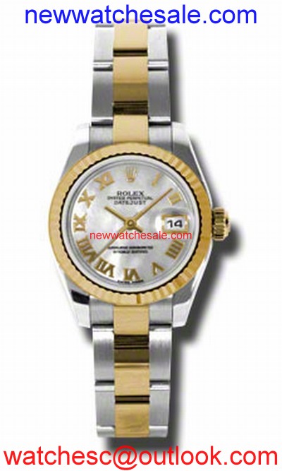 Rolex Datejust 179173MRO Stainless Steel and 18kt Yellow Gold
