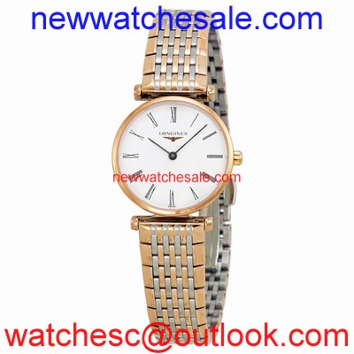 Longines L4.209.1.91.7 Rose Gold-plated Stainless Steel