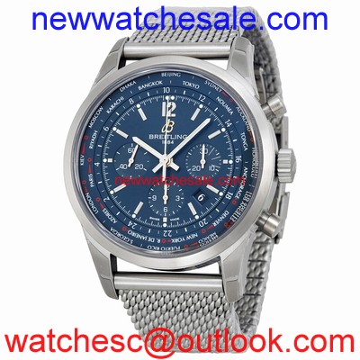 Breitling Transocean AB0510U9-C879SS Mens