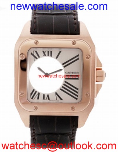Cartier Santos de Cartier W20115Y1 18kt Rose Gold