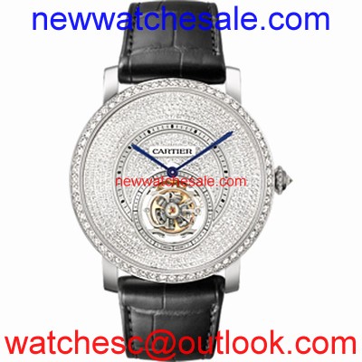 Cartier Rotonde de Cartier HPI00592 18kt Rhodiumized White Gold