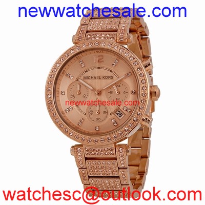 Michael Kors Parker MK5663 Rose gold-tone Stainless Steel