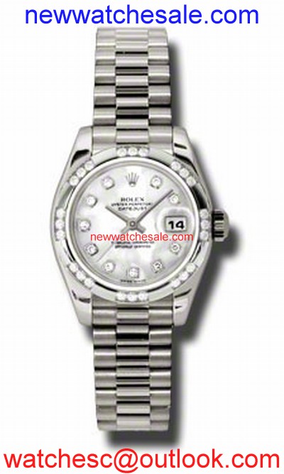 Rolex Datejust 179369MDP White Gold