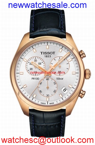Tissot PR 100 T1014173603100 Rose Gold-tone Stainless Steel