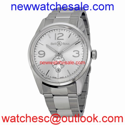 Bell and Ross Vintage BRG123-WH-ST/SST Stainless Steel