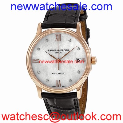 Baume et Mercier Classima 10077 18kt Rose Gold