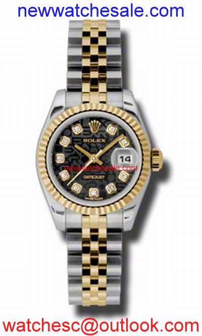 Rolex Datejust 179173BKJDJ Ladies