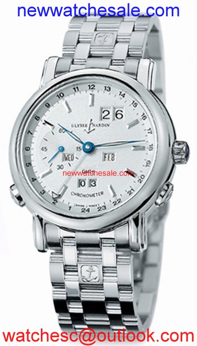Ulysse Nardin GMT Perpetual 320-22-8 18kt White Gold