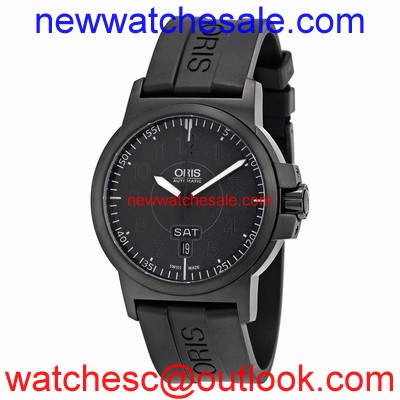Oris BC3 01 735 7641 4764 07 4 22 05B Black Ion-plated Stainless Steel