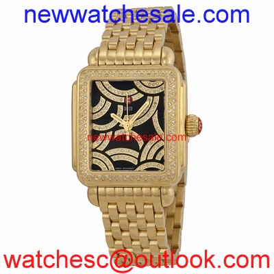 Michele MWW06T000119 Yellow Gold-plated Stainless Steel