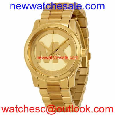 Michael Kors Runway MK5786 Light Champagne with MK logo