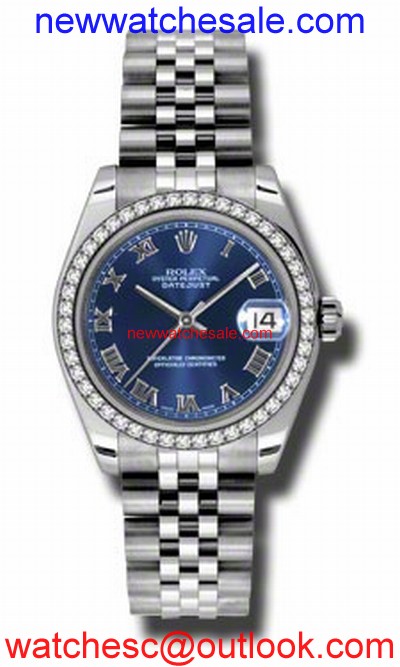 Rolex Datejust 178384BLRJ Blue