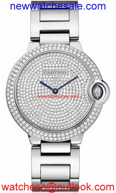 Cartier Ballon Bleu de Cartier WE902045 Diamond Pave
